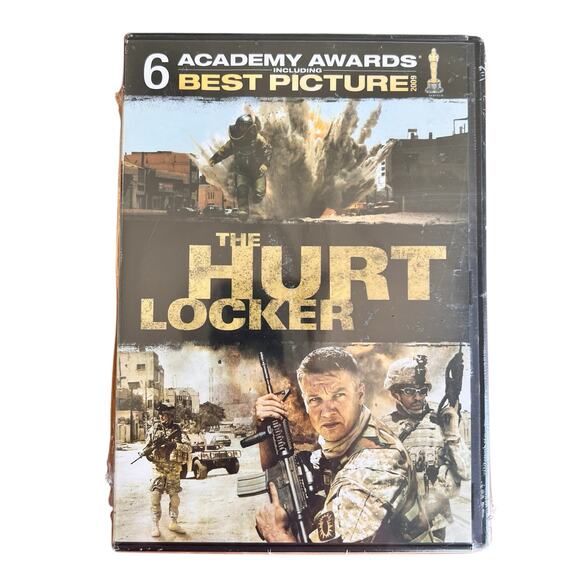 New The Hurt Locker DVD Movie Rated R Iraq War Combat Soldier 2009 Jeremy Renner - Picture 1 of 8